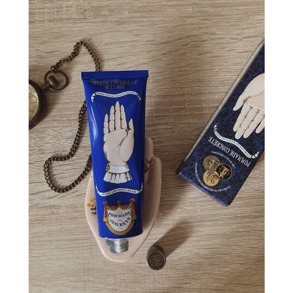 KEM DƯỠNG TAY VÀ CHÂN - Buly1803 POMMADE CONCRÈTE HAND CREAM KEM DƯỠNG TAY VÀ CHÂN, ĐƯỢC LÀM BẰNG BƠ HẠT MỠ VÀ SÁP ONG 7