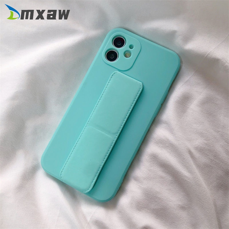 Ốp Điện Thoại TPU Mềm Màu Trơn Có Giá Đỡ Từ Tính Cho Samsung Galaxy Note 20 Ultra 10 Plus Lite A72 A33 5G
