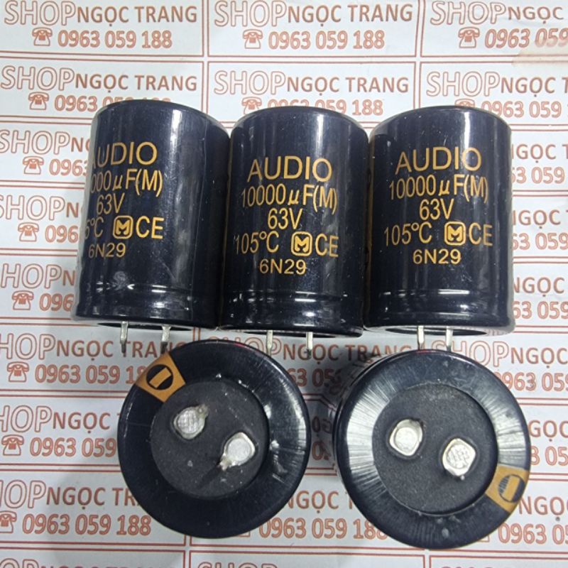Tụ Lọc Nguồn 10000-63V  - Giá 1 Tụ