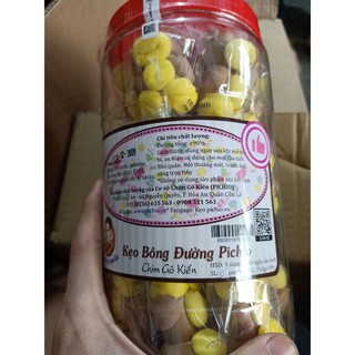 kẹo bông đường pichio hình con trâu 25 que