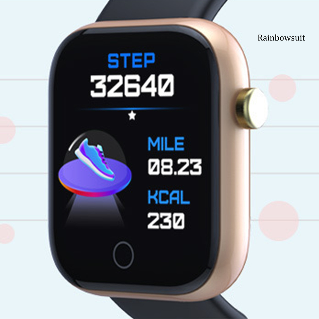 Đồng Hồ Thông Minh Theo Dõi Sức Khỏe Bằng Kim Loại Tpu Có Thể Sạc Lại