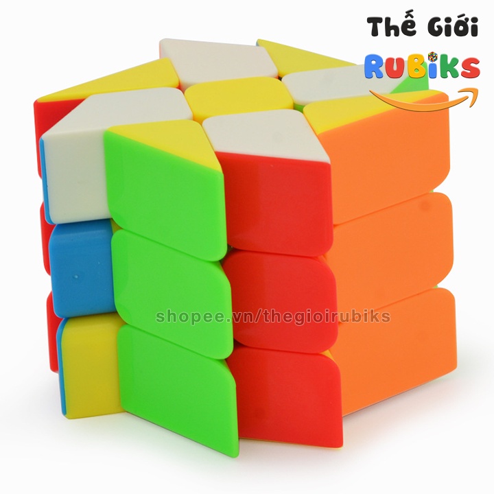 Rubik Windmill 3x3 Magic Cube YongJun YJ Stickerless - Rubic Biến Thể 6 Mặt.