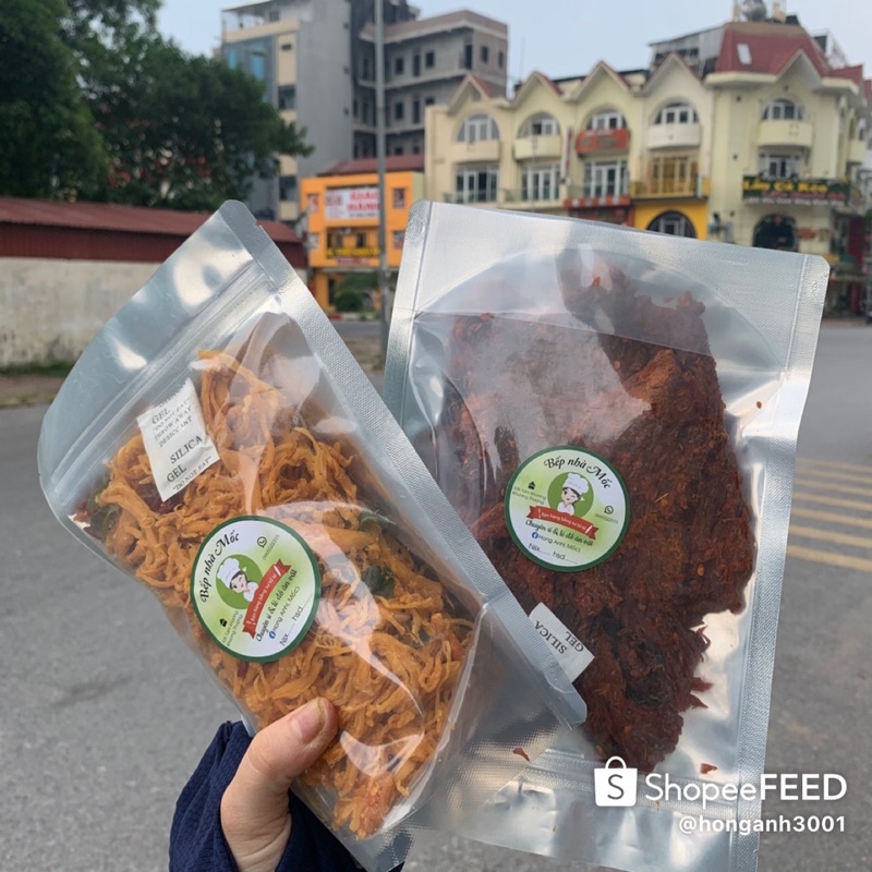 combo gà khô + bò khô