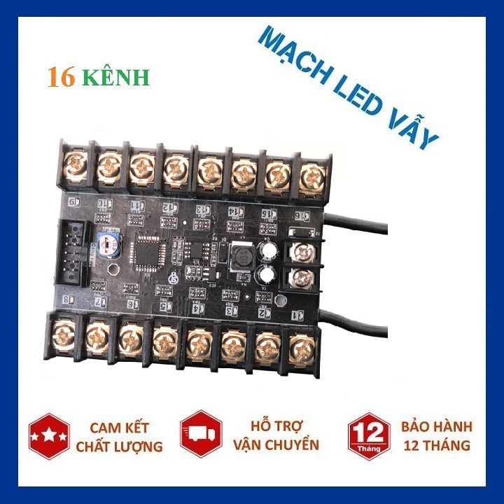 Mạch led vẫy 16 kênh 30A Oneled - miễn phí lập trình