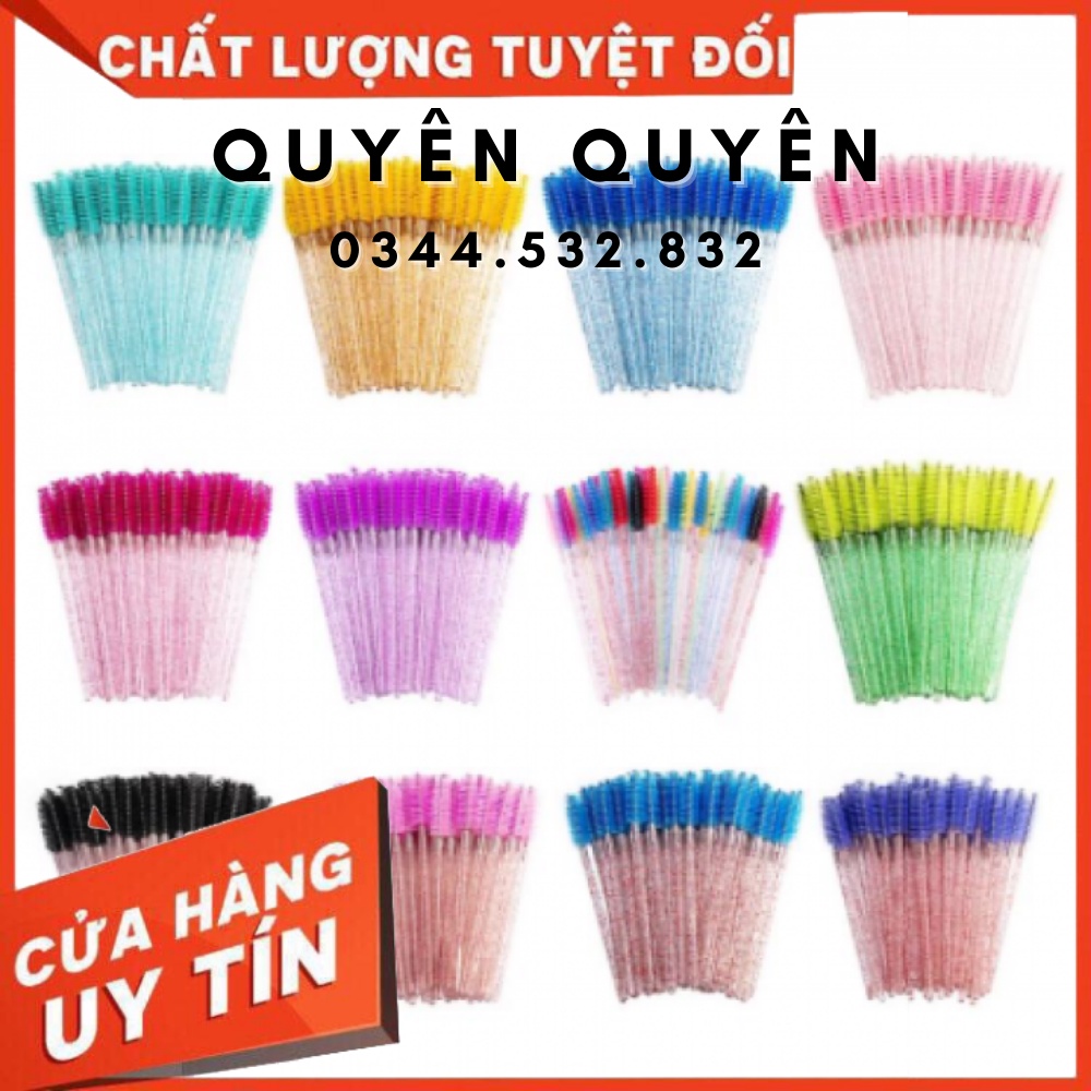 CHỔI KIM TUYẾN-CHỔI CHẢI MI-DỤNG CỤ NỐI MI-QUYÊN QUYÊN