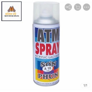 Sơn phun xịt bóng không màu A10