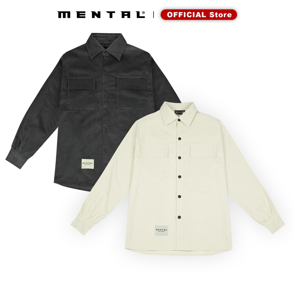 Áo sơ mi nhung MENTAL® CODUROY FLANNEL SHIRT