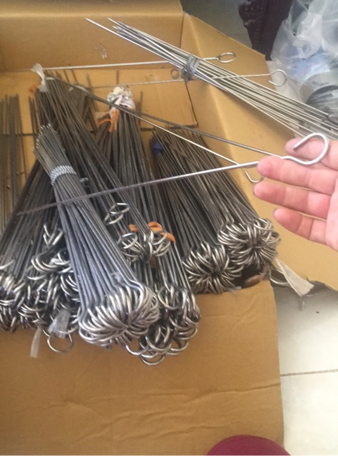 Combo 10 xiên inox dài 50cm