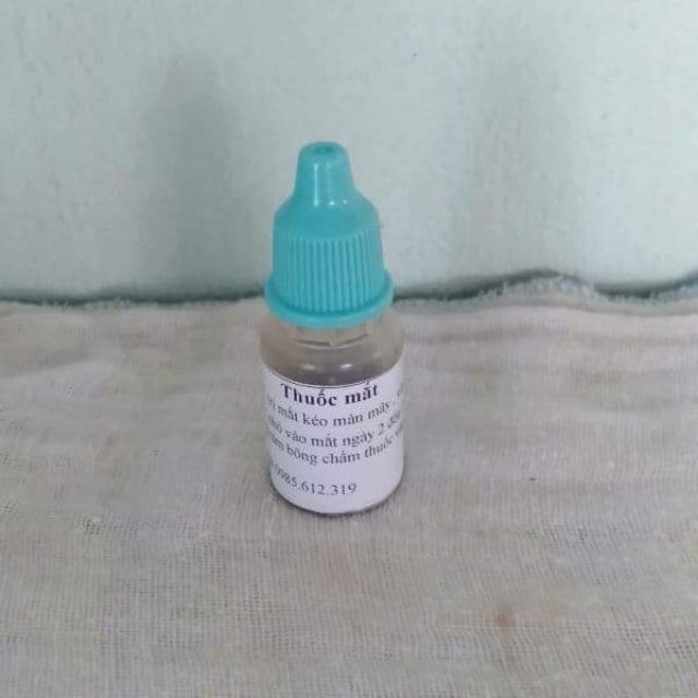 THUỐC MẮT CHO GÀ ĐỤC MẮT -- KÉO MÀNG TRẮNG Ở MẮT --TỤ MÁU BẦM DO VẸT MẮT [ 10ML ]