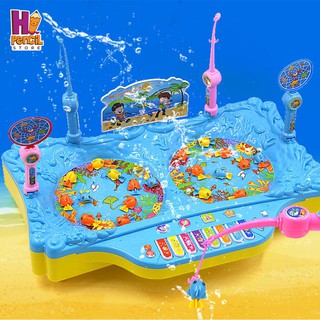 Đồ chơi bộ câu cá kích thước chữ nhật lớn - hi pencil