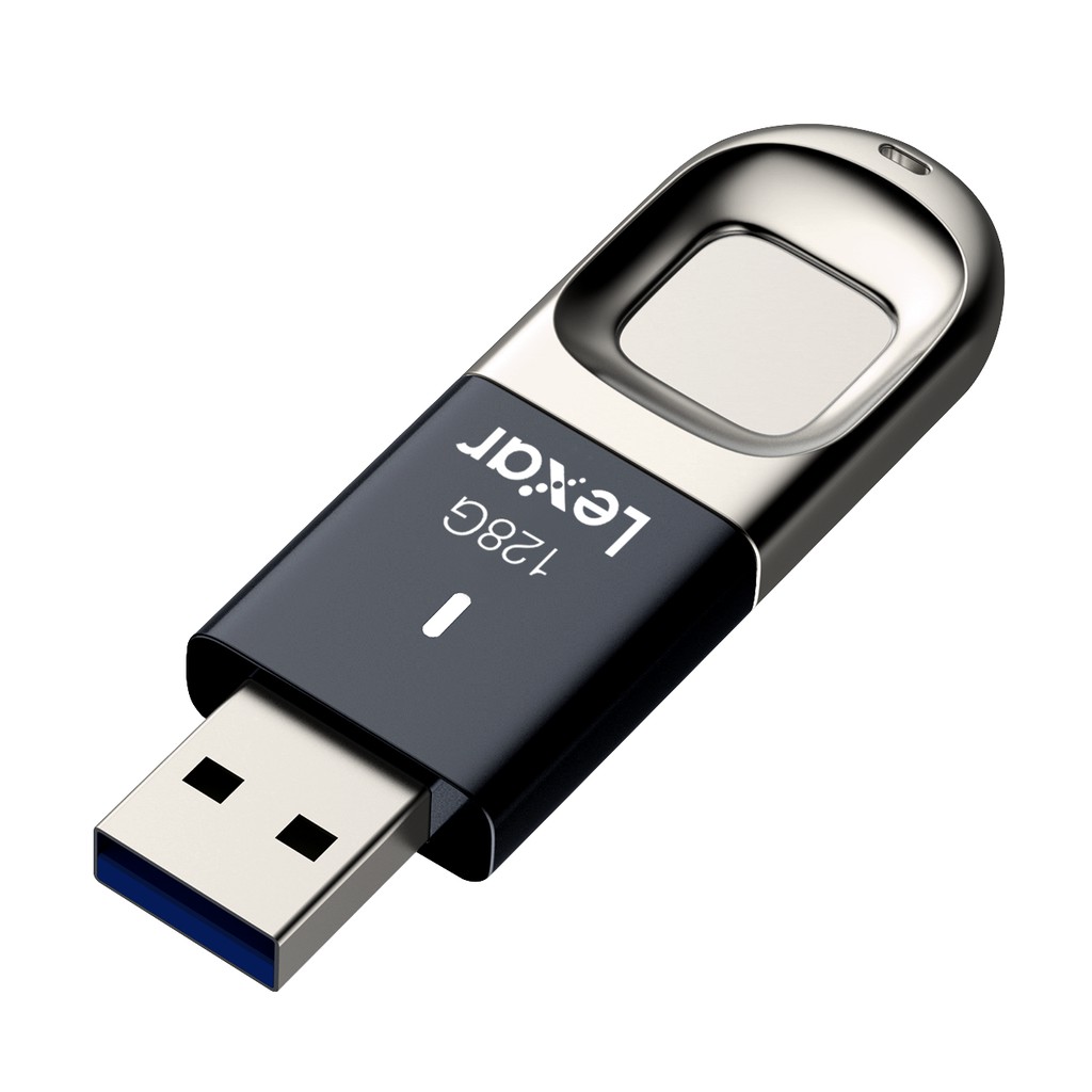 USB 3.0 Lexar 32GB JumpDrive F35-FingerPrint (Đen) | BigBuy360 - bigbuy360.vn