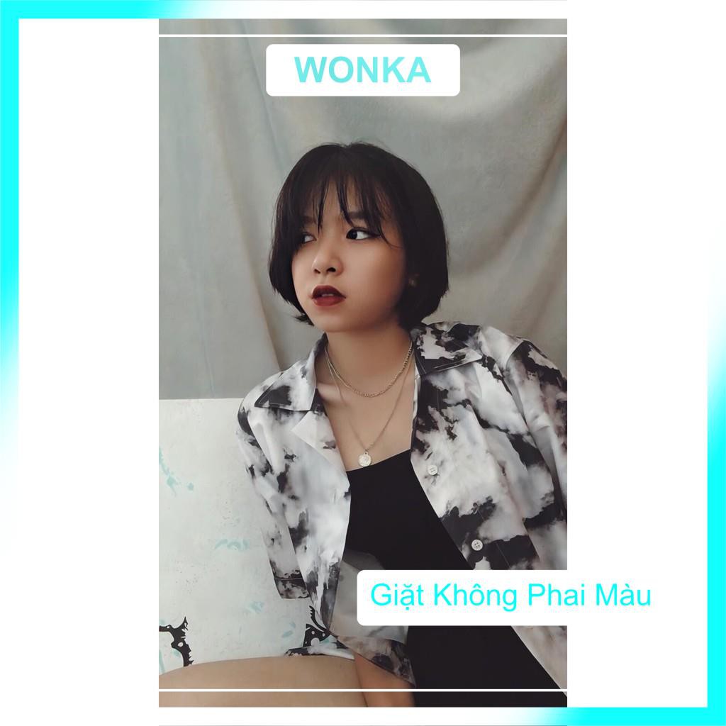 [CLIP THẬT] Áo sơ mi tay ngắn họa tiết Vân Mây Cloud Fulltag Mende tay lỡ [ FORM UNISEX ] | BigBuy360 - bigbuy360.vn