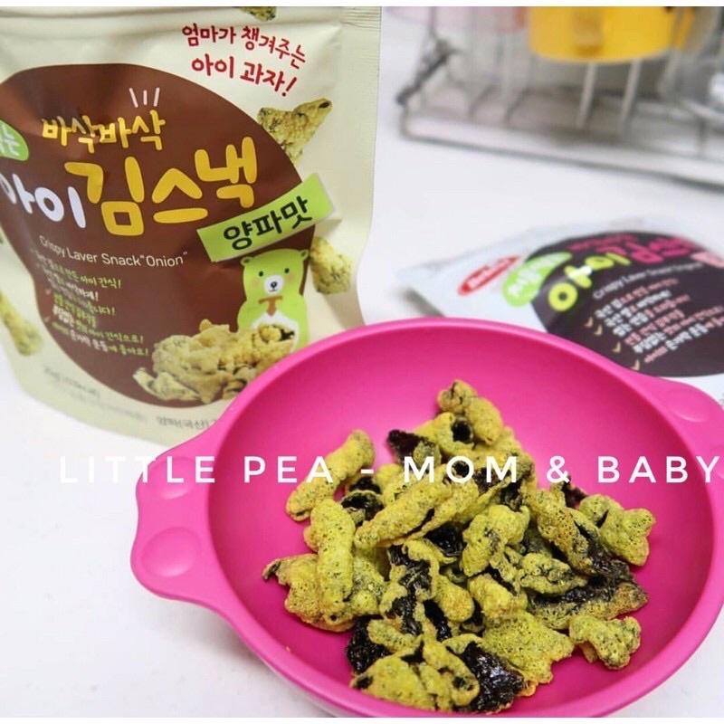 Snack rong biển Bebest Hàn Quốc cho bé từ 7 tháng