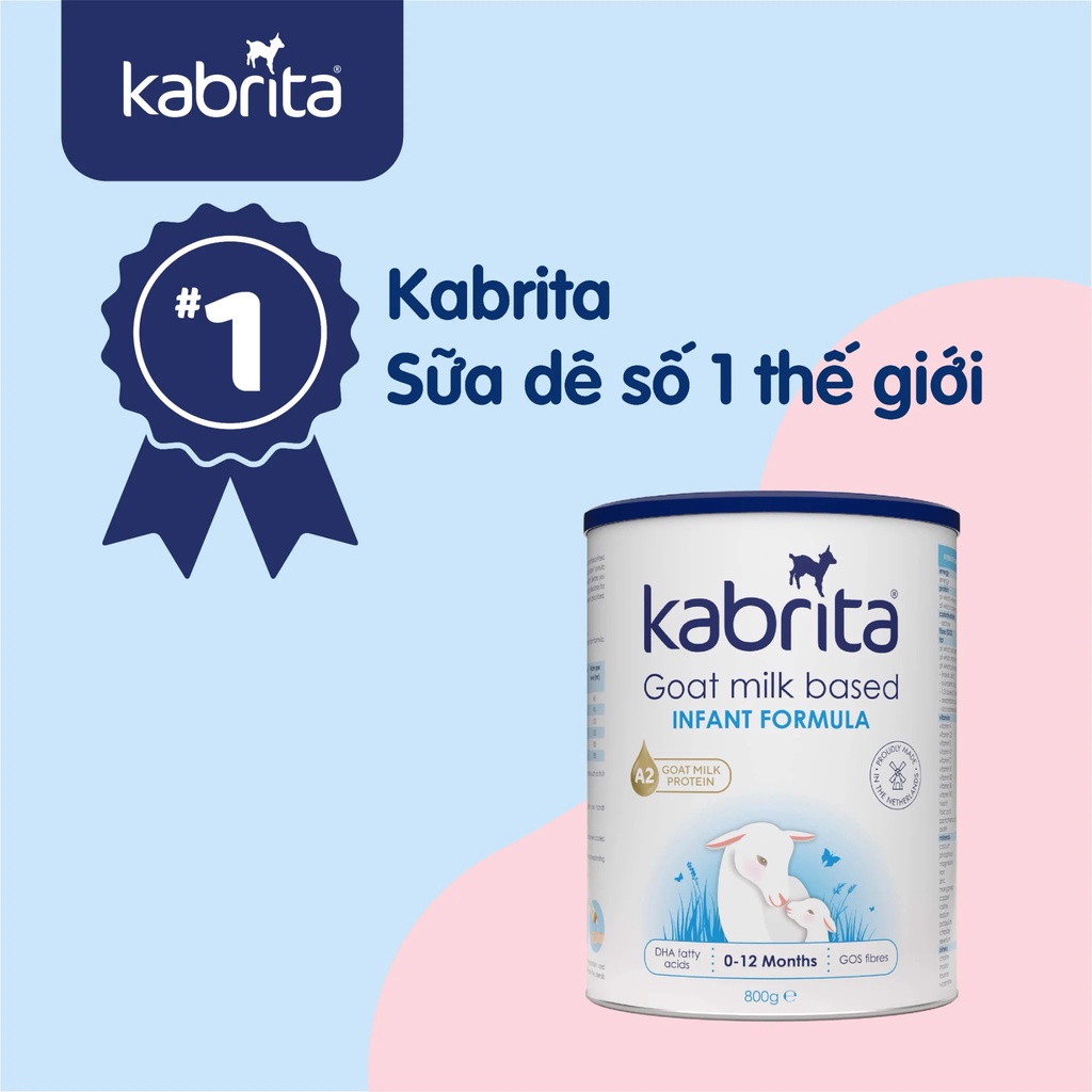 Sữa dê Kabrita số 1  - Lon 800g