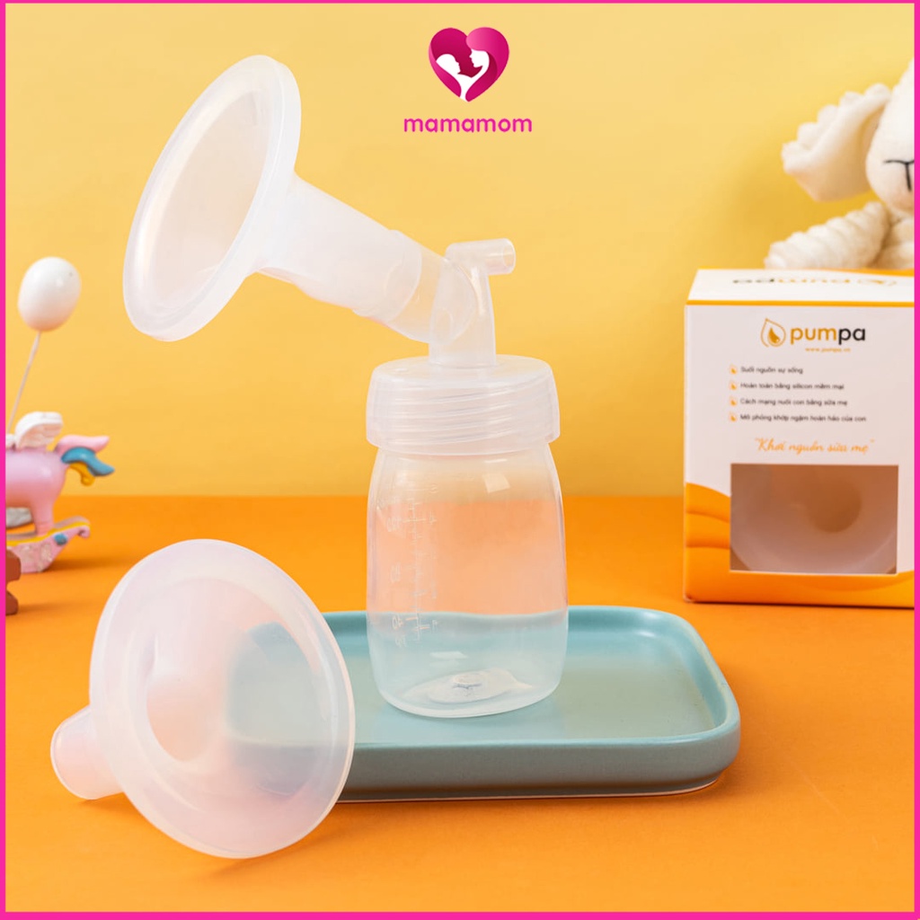 Phễu Hút Sữa Pumpa Comfort Silicon Y Tế Cao Cấp Hút Êm Ái Nhiều Sữa