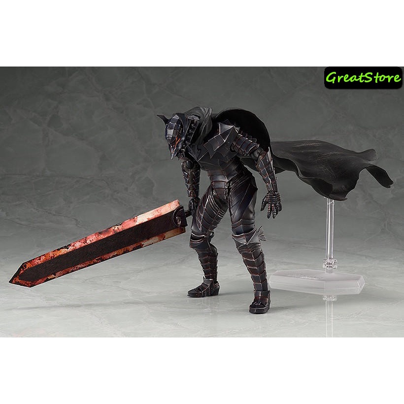 MÔ HÌNH SWORD STYLE LEGEND GUS BLACK SWORDSMAN BERSERKER'S ARMOR FIGMA 410 CỬ ĐỘNG ĐƯỢC