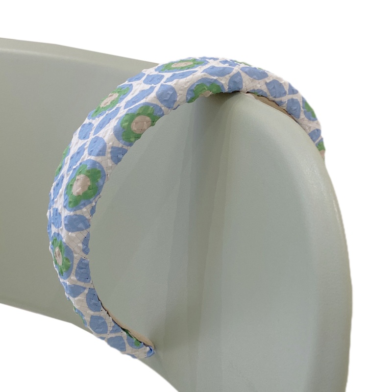 Flgo Băng Đô Vải Xốp Xếp Ly Tăng Chiều Cao Cá Tính Cho Cài Tóc