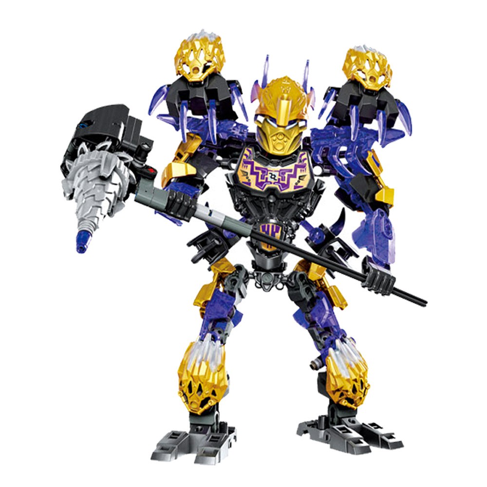 Mô hình lắp ráp Bionicle KSZ Onua and Terak Unity Set 612-3 (phiên bản kết hợp)