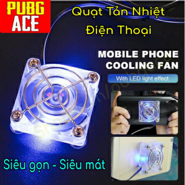 [Hàng Cao Cấp] Quạt Tản Nhiệt Cho Điện Thoại siêu mát siêu gọn