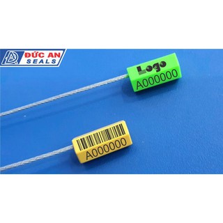 10 chiếc - Seal khóa niêm phong kẹp chì cáp rút dài 35cm DA15