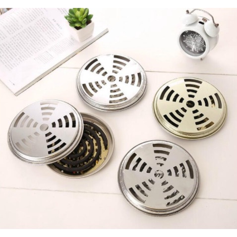 Bộ Khay đựng nhang muỗi chống cháy chống bỏng-KHAY NHANG MUỖI--K441