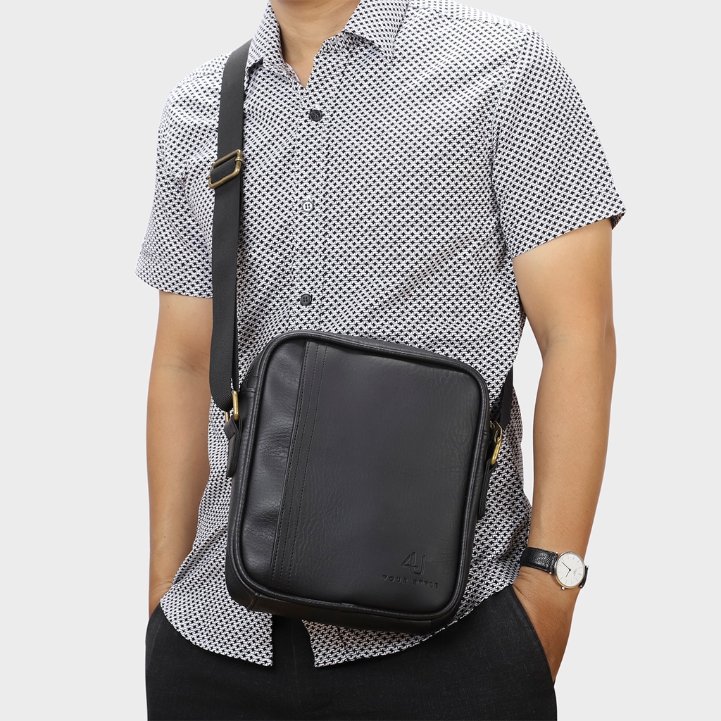 Túi Đeo Chéo Da Nam 4U Thời Trang Cá Tính D276
