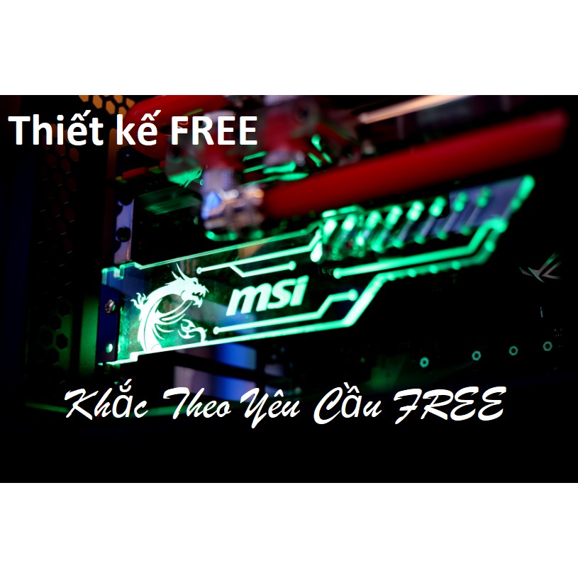 Giá Đỡ VGA Led RGB Đồng Bộ - Khắc Theo Yêu Cầu | BigBuy360 - bigbuy360.vn