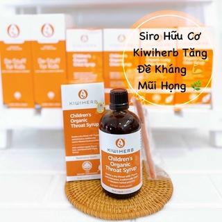 Siro tai mũi KiwiHerb tăng đề kháng mũi họng đẩy đờm ho bổ phổi cho bé Mamababyvn