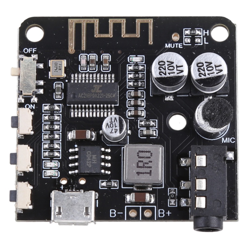 Bảng Mạch Giải Mã Mini BT5.0 Pro Nhận MP3 Không Dây