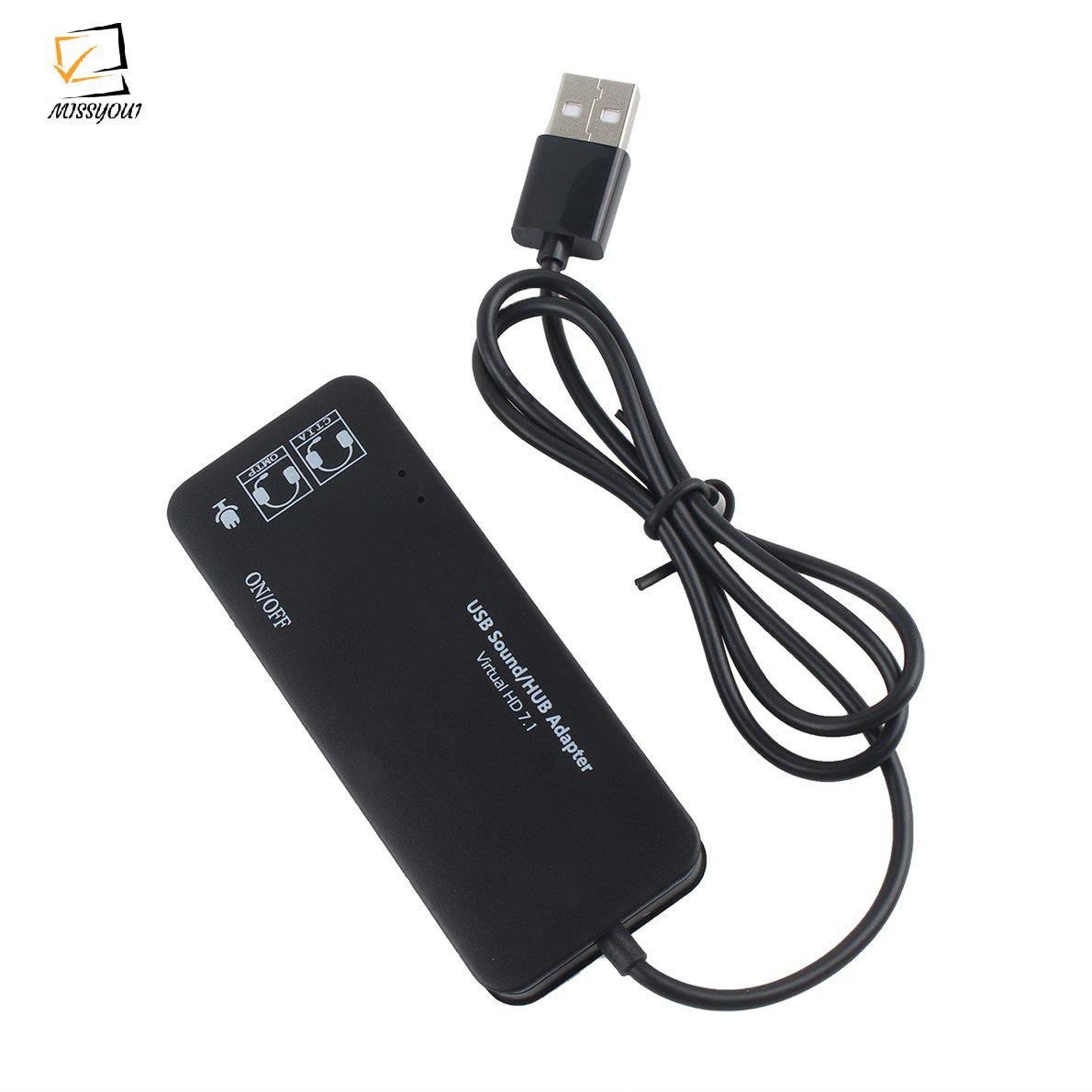 Card Âm Thanh 3 Cổng Usb 2.0