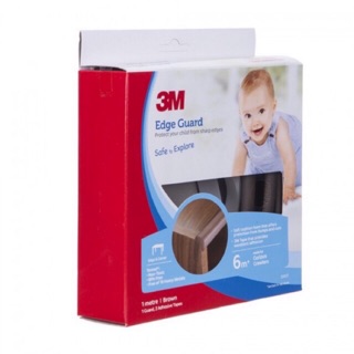 Nẹp cạnh bàn nâu 3M, chống va đập cho các bé ( dài 1m)