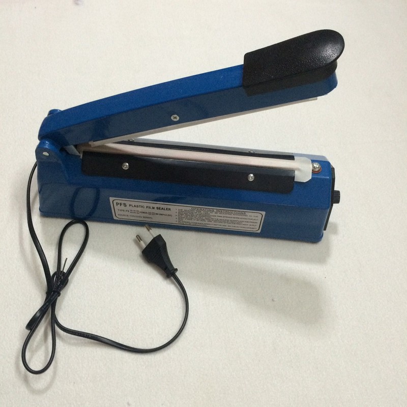 Máy hàn miệng túi hàn nilong dập tay 20cm PFS200 chạy điện bảo hành lỗi 1 đổi 1