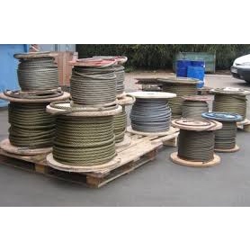 Cáp chống xoắn phi 10 dài 50m. cáp cẩu trục. cáp tự hành. dây cáp cẩu cáp thép giá sỉ