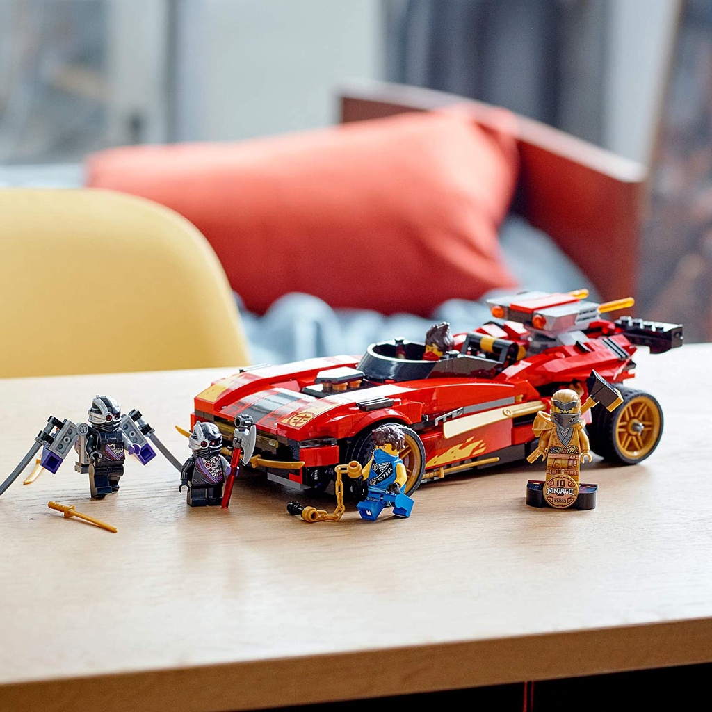 Lego Ninjago 71737 - X-1 Ninja Charger - Bộ xếp hình Lego Xe chiến đấu của Kai