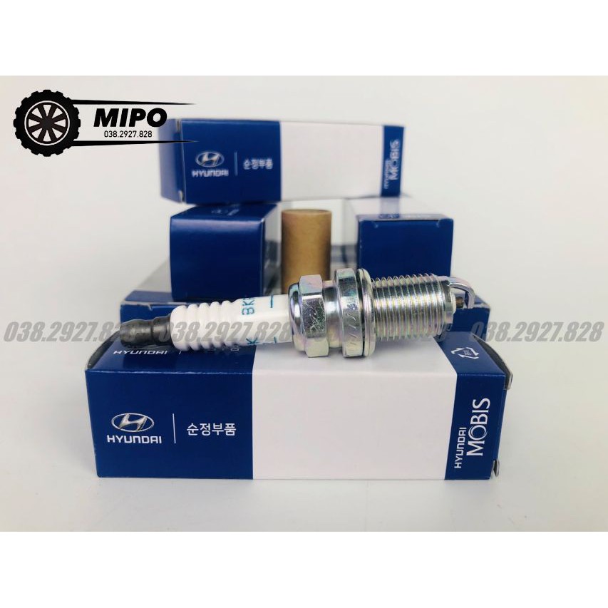 [1 HỘP 4 CÁI] Bugi Niken dùng cho xe I10, Morning, Accent, Rio, Avante, Elantra, K3,Cerato,Forte,I30,I20 (Mã:1885510060)