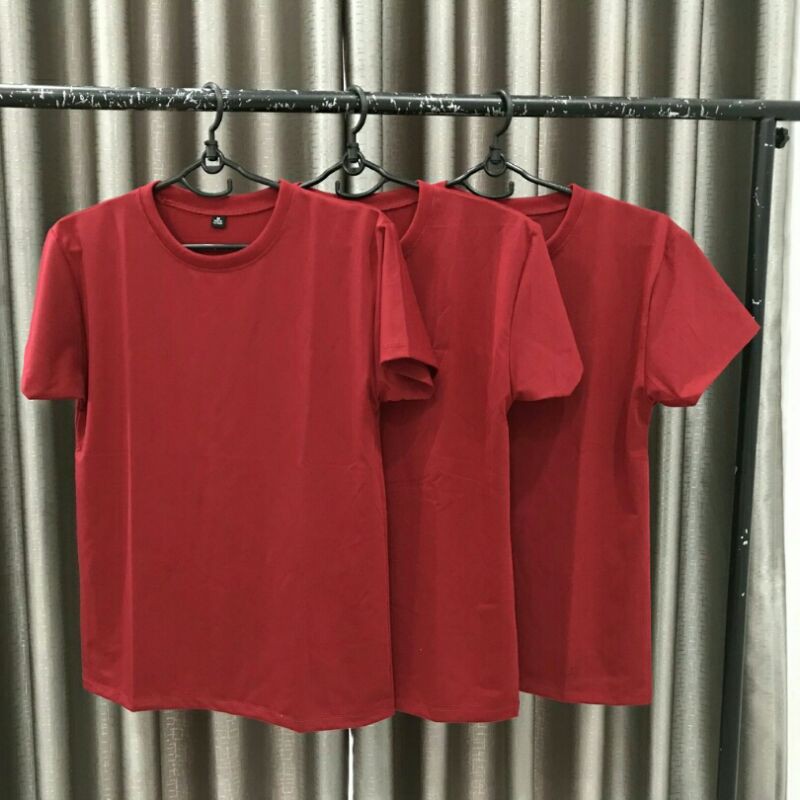 ÁO THUN MÀU ĐỎ ĐÔ VẢI DÀY ĐỦ SIZE