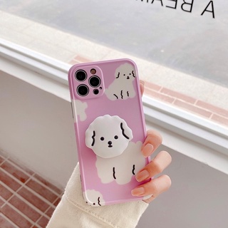 Ốp dẻo cún kèm popsocket