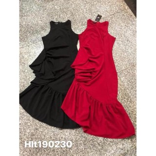 Đầm body đuôi cá bèo bên