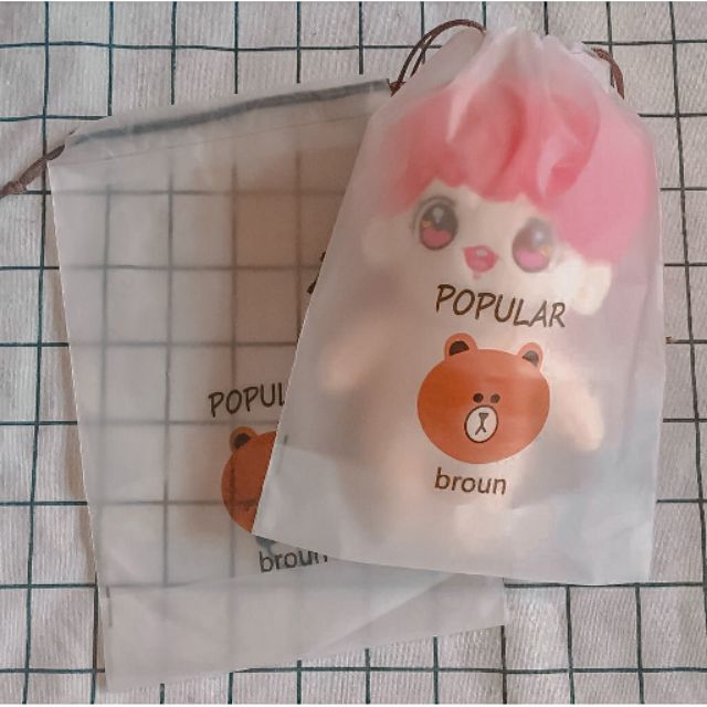 PHỤ KIỆN CHO DOLL - BALO/TÚI RÚT/HỘP NHỰA TRONG SUỐT