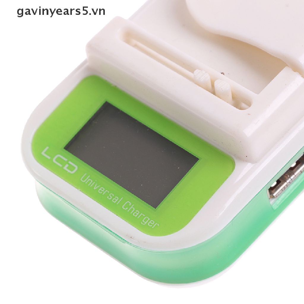 Sạc Pin Di Động Màn Hình LCD Hiển Thị Cổng USB Thông Dụng Cho Điện Thoại Di Động