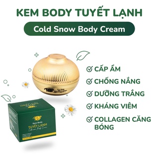 Kem body trắng da cold snow,kem dưỡng trắng da tuyết lạnh 200g
