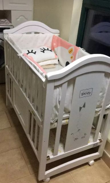 CŨI SEPEON ĐA NĂNG GỖ  CHO BÉ BỘ QUÂY 5 MÓN ĐỆM SƠ DỪA