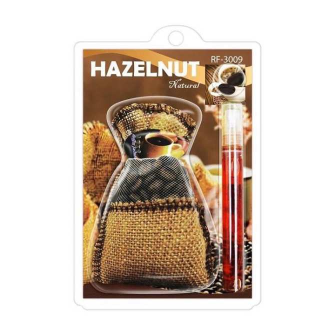 Túi cafe treo oto kèm tinh dầu hương Cafe Hazelnut