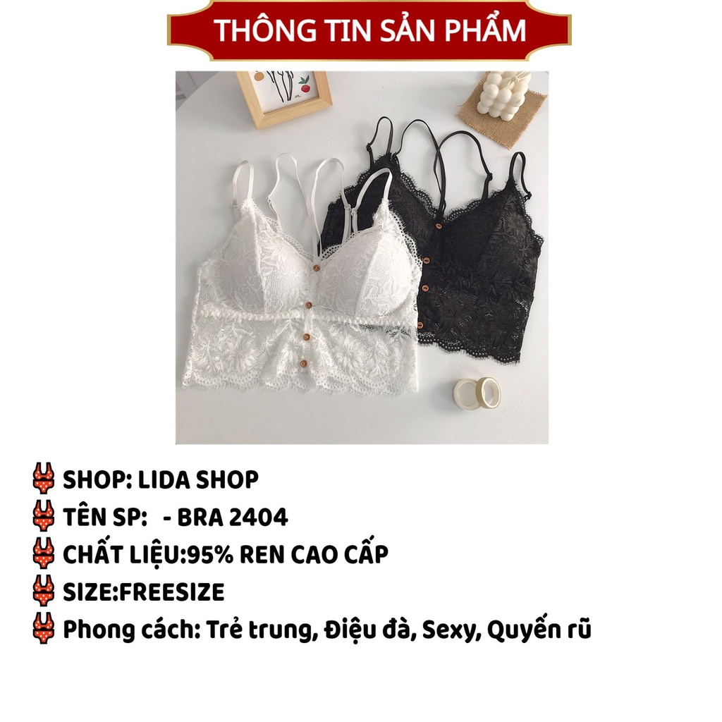 Áo Bra Nữ ren gợi cảm tôn vòng một sexy quyến rũ MÃ BRA 2404