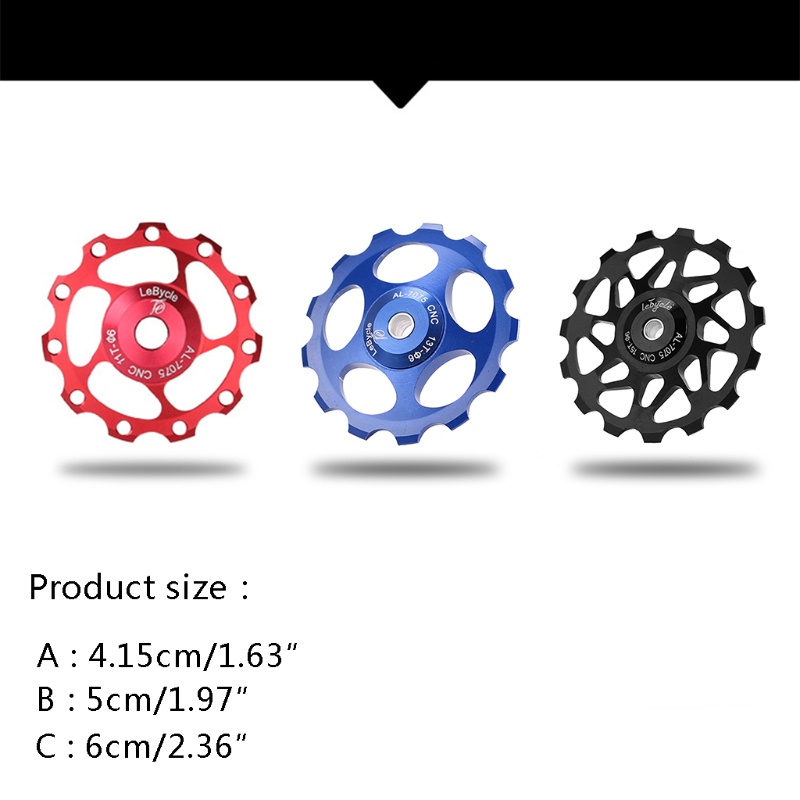 Ròng Rọc 11T / 13T / 15T Chuyên Dụng Dành Cho Xe Đạp Leo Núi