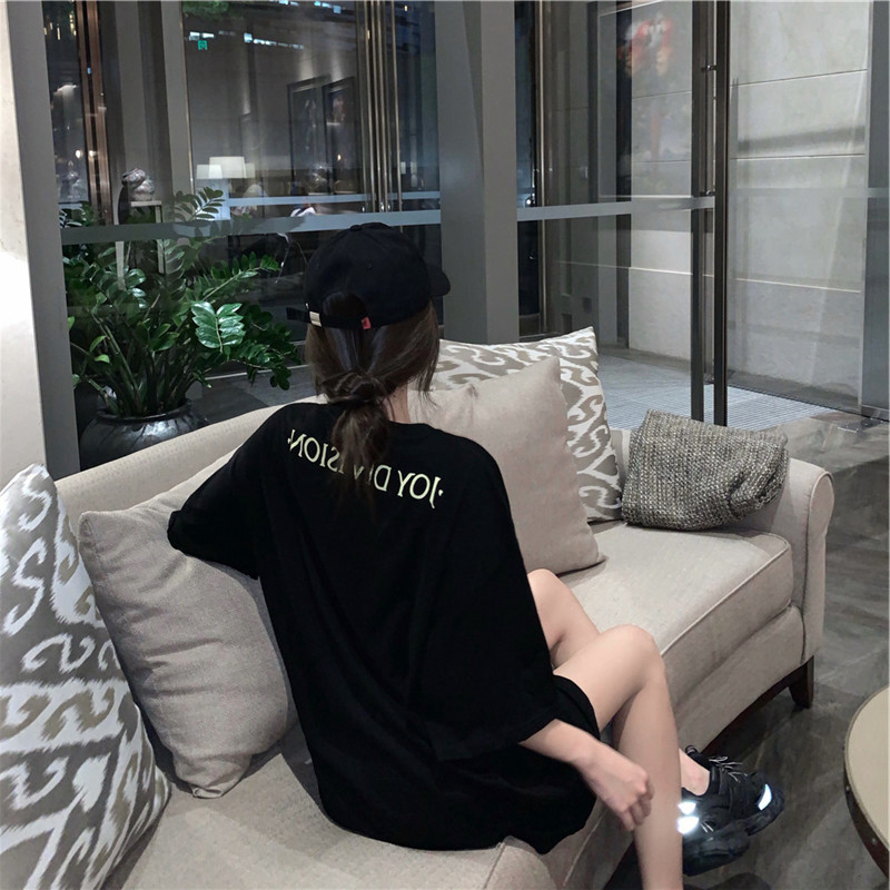 SUXI Áo thun tay ngắn in họa tiết nhiều màu tùy chọn trẻ trung cho nữ