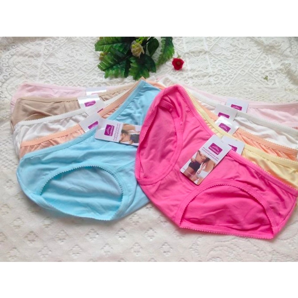 Quần lót nữ cotton Thái viền răng cưa siêu mịn thấm hút co giãn cực tốt freesize, quần lót nữ, quần sip nữ, quần nhỏ nữ