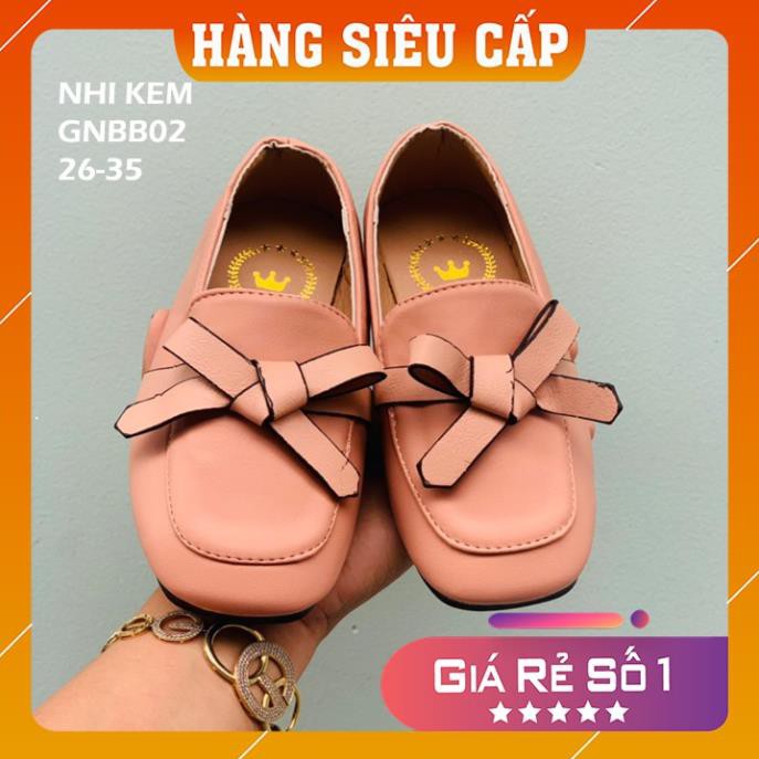 [ ẢNH THẬT- FREESHIP- HÀNG CAO CÂP ] GNBB02, giầy kiểu hàn quốc cho bé gái, fom cổ điển, cực xinh