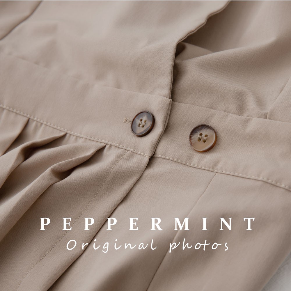 Đầm Cổ Vest Phong Cách Retro Mới 44100