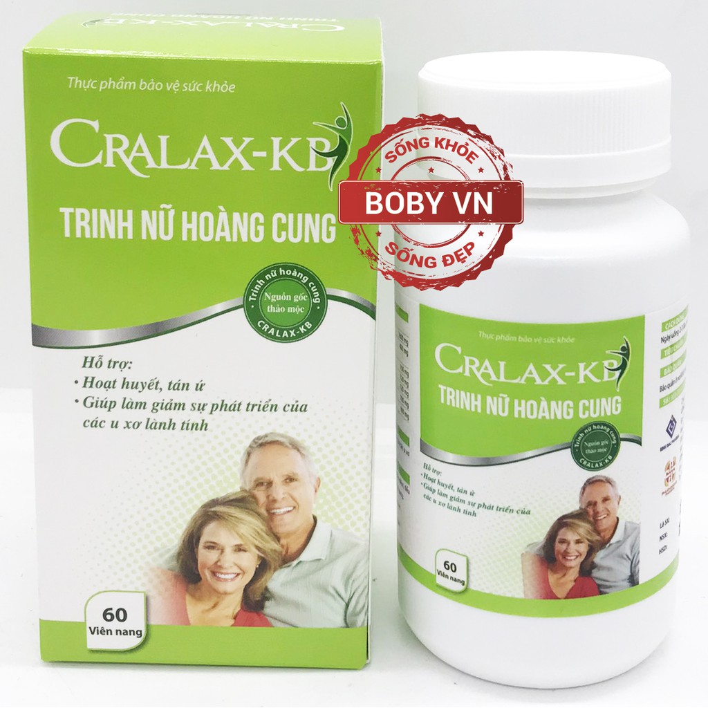 Cralax-KB Trinh nữ hoàng cung hỗ trợ hoạt huyết (60 viên)